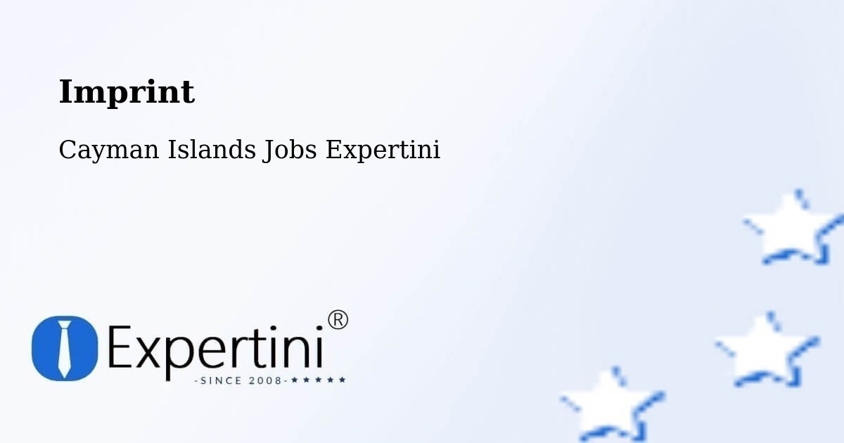 Imprint – Cayman Palms - Cayman Islands Jobs Expertini